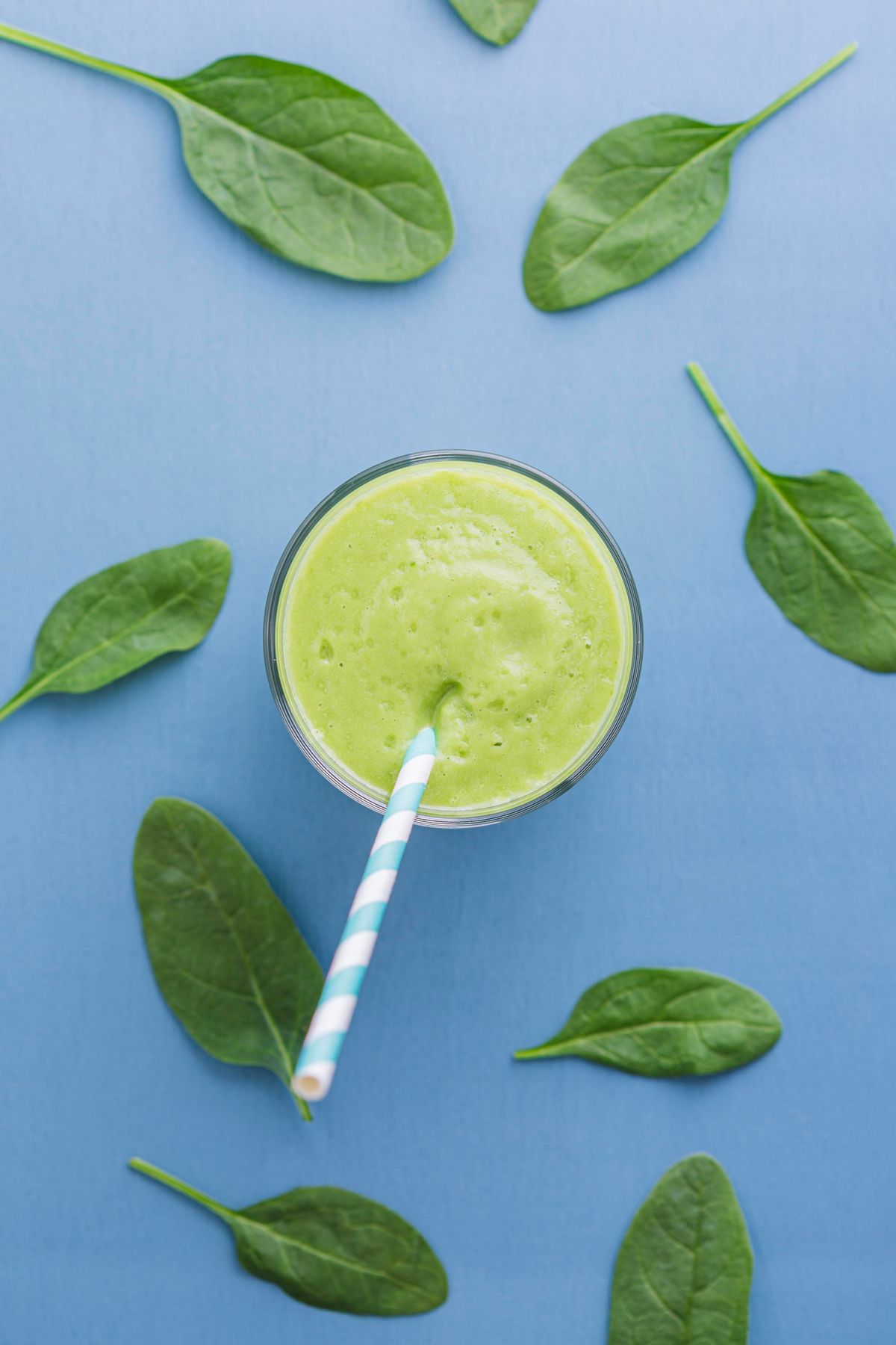 Breastmilk Banana Spinach Smoothie